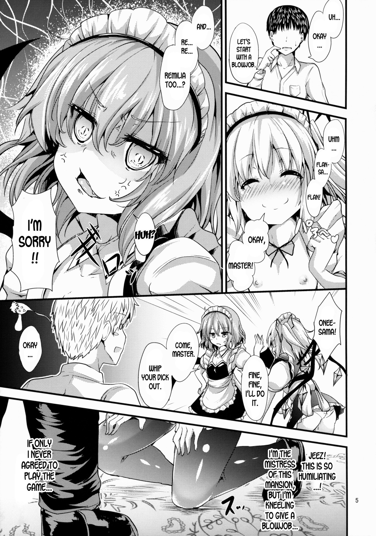 Hentai Manga Comic-A Maid's Feelings-Read-4